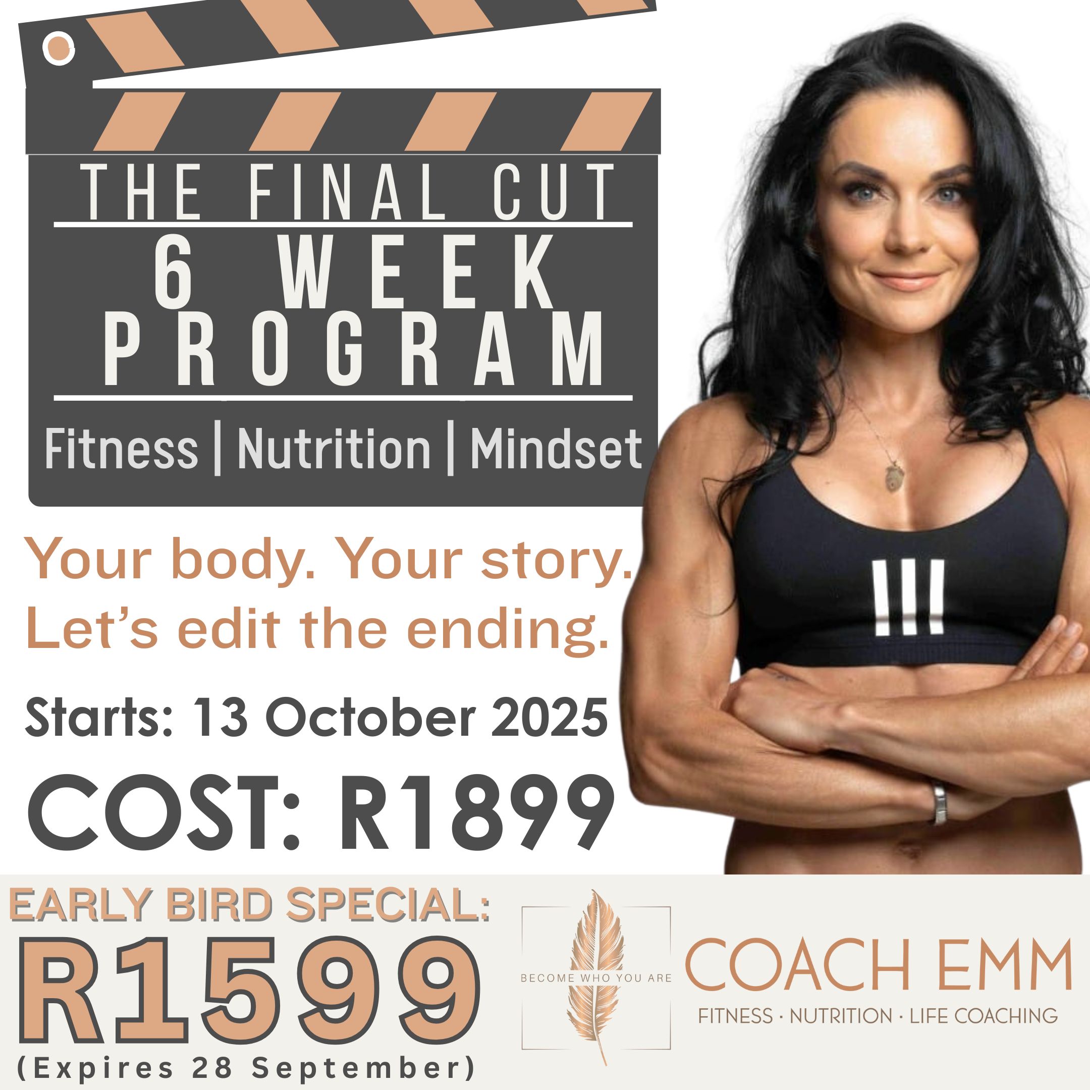 Final Cut 6-Week Program: Ignite Your Momentum - 13 Oktober 2025